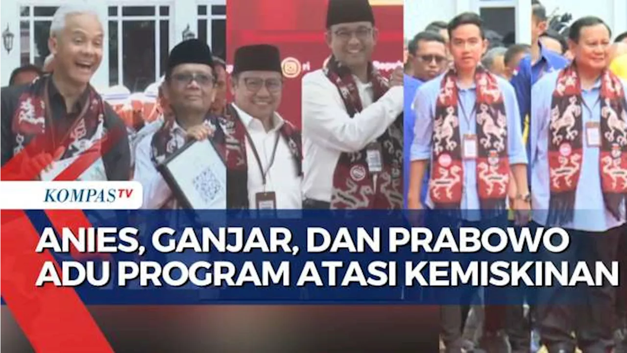 Begini Program Anies, Ganjar, dan Prabowo untuk Atasi Kemiskinan