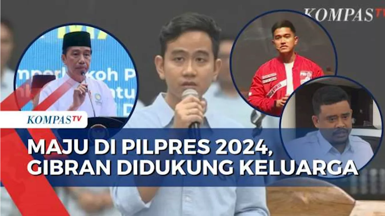 Presiden Jokowi, Kaesang, Hingga Bobby Beri Dukungan Gibran dalam Kontestasi Pilpres 2024