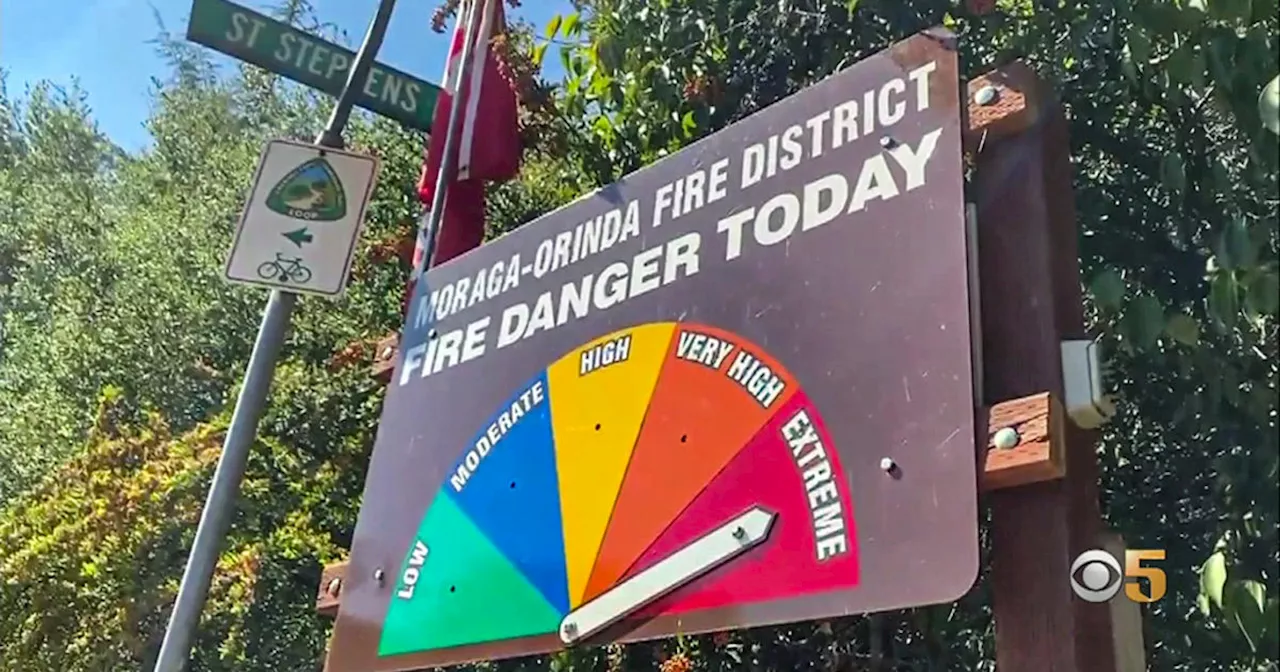 Red Flag Warning issued for Bay Area this weekend; dry, windy conditions to raise fire risk