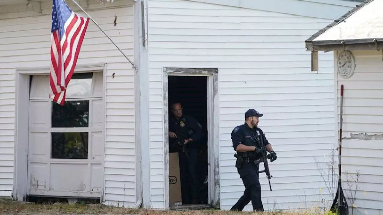 Authorities scour woods, water and homes on Day 2 of search for Maine mass shooting suspect