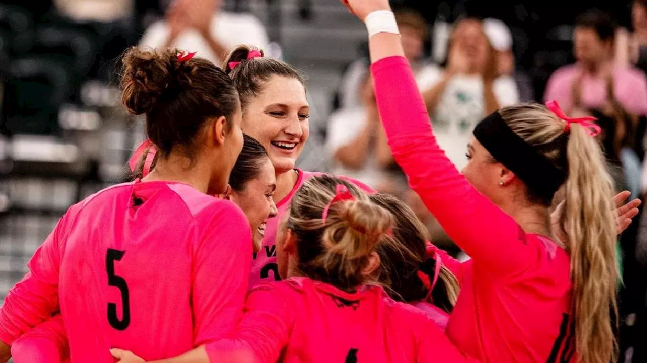 Utah Valley women's volleyball sweeps Abilene Christian 3-0 on Barbie night