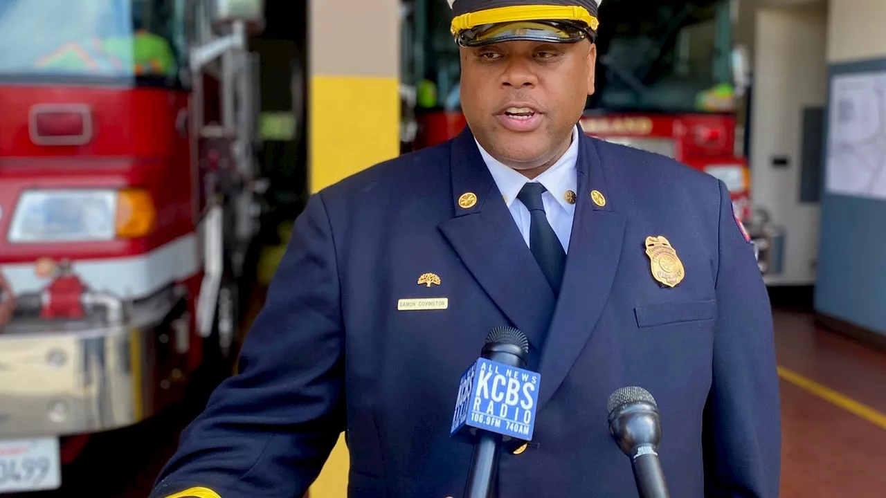 Damon Covington hired as Oakland's new fire chief after 24 years with department