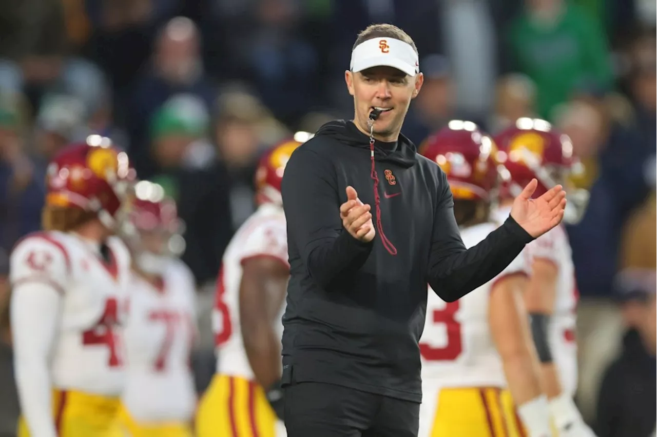 Will Lincoln Riley be back to coach No. 24 USC at Cal?