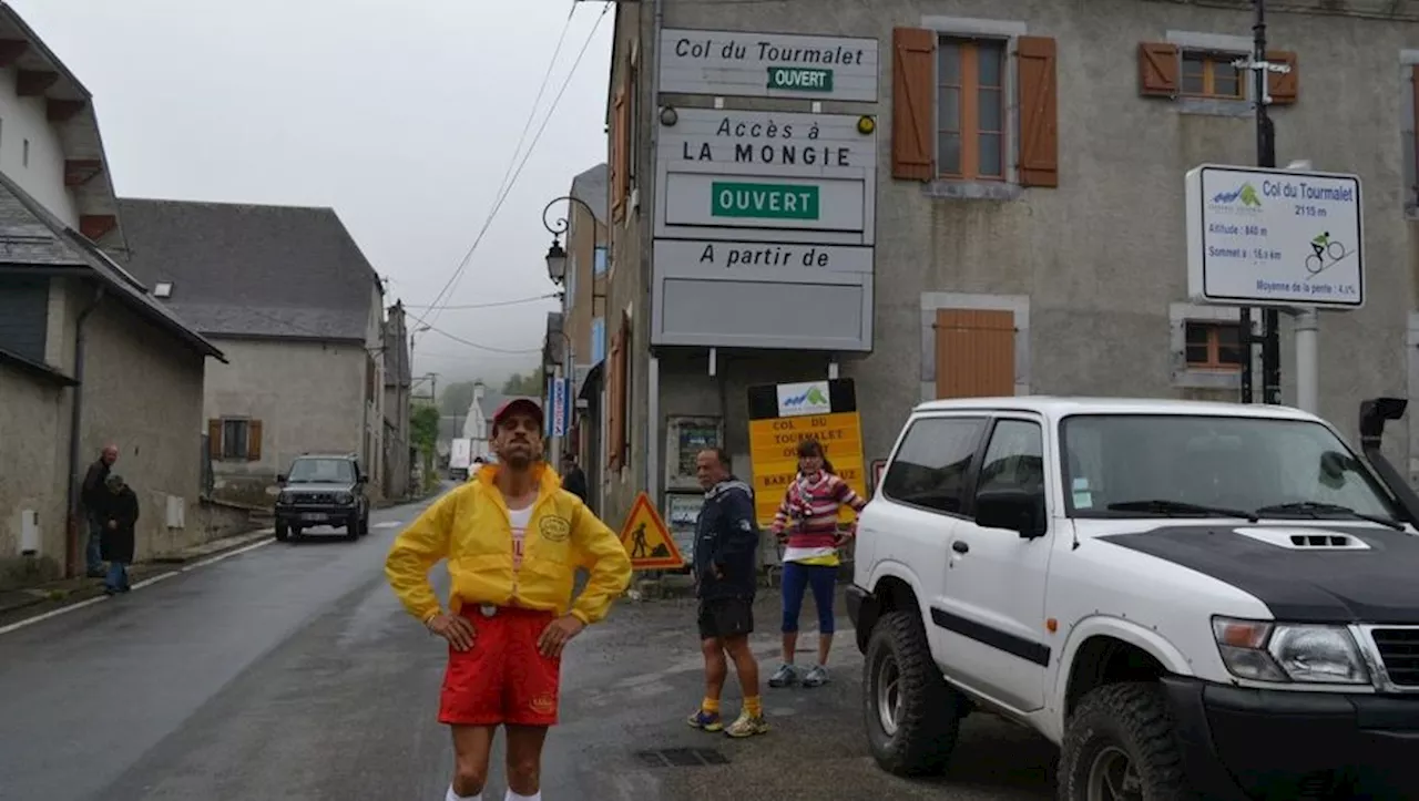 Hautes-Pyrénées : Il s'apprête à gravir le Tourmalet, le Géant des Pyrénées... à reculons !