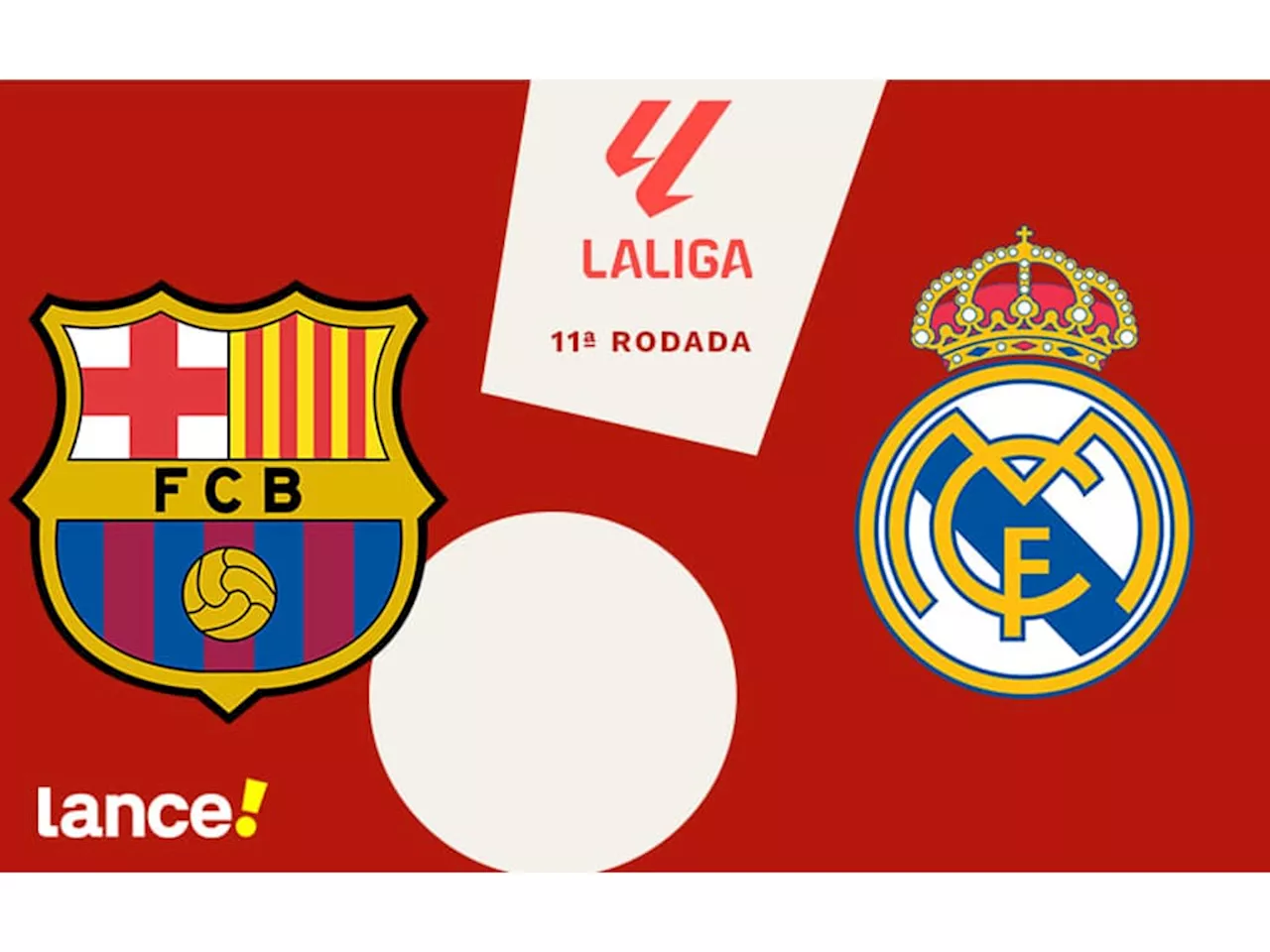 Barcelona x Real Madrid: onde assistir, horário e prováveis escalações da partida pela La Liga