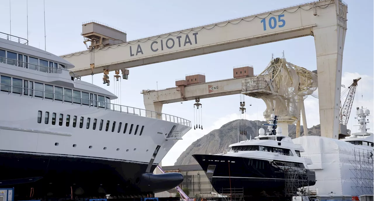 La Ciotat : sur les Chantiers navals, ils côtoient les méga yachts