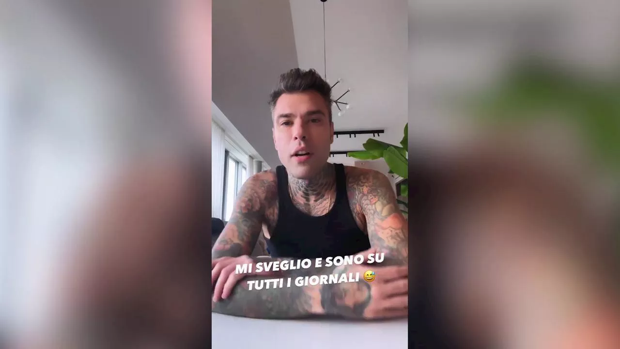 Sanremo 2025, Fedez replica su Instagram all'annuncio di Fiorello