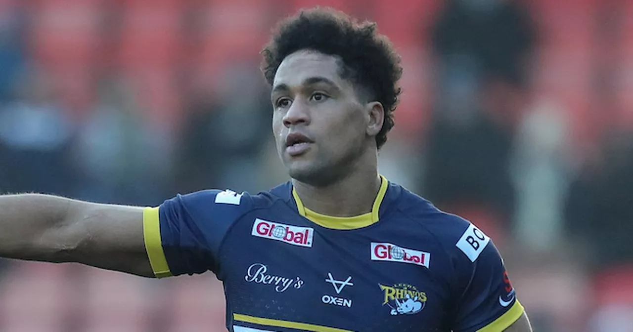 Leigh Leopards show interest in Leeds Rhinos back Derrell Olpherts