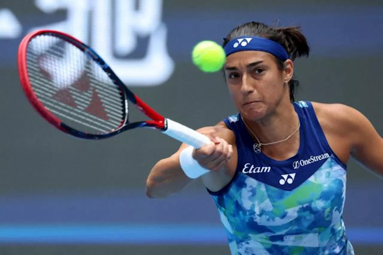 Caroline Garcia éliminée du Masters bis de Zhuhai