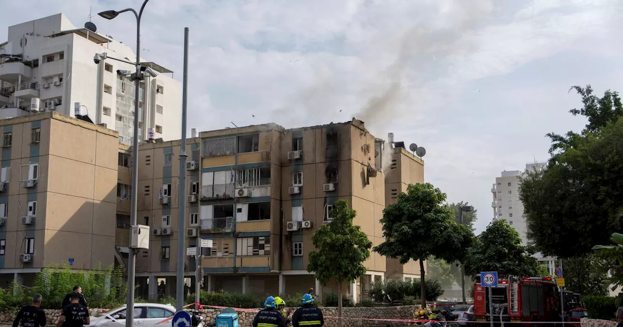 A Tel-Aviv, dans un quartier touché par une roquette : «A quelques mètres près, j’aurais pu être tué»