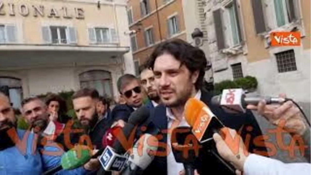 Manifestazione M5s su guerra Gaza, Silvestri: &#034;Chiediamo corridoi umanitari e il cessare il fuoco&#034;