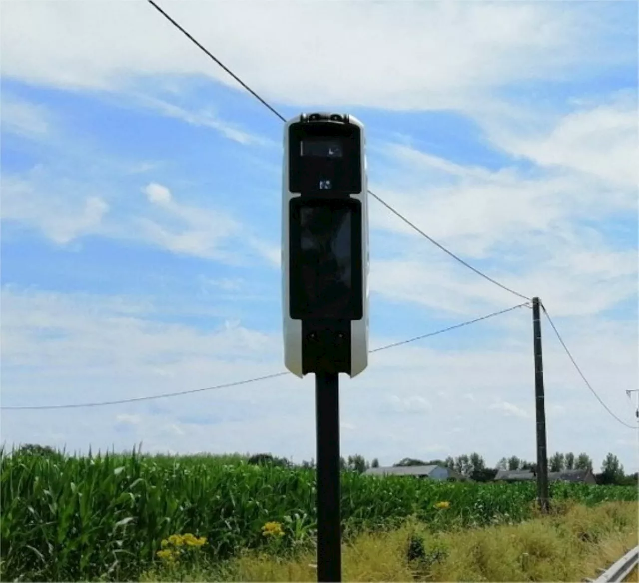 Un nouveau radar tourelle installé à l'entrée de cette commune de l'Oise