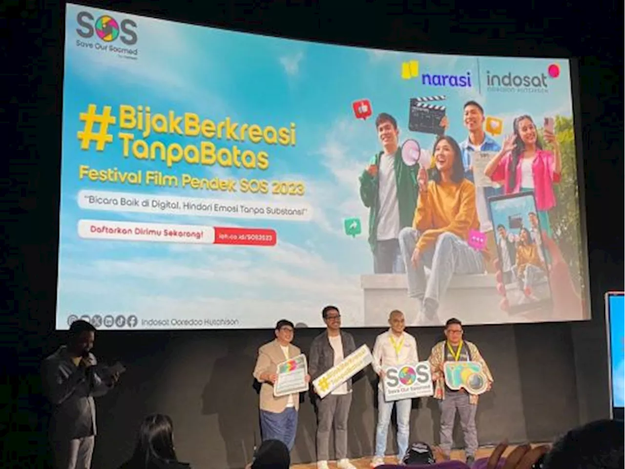 Indosat dan Narasi Berkolaborasi Gelar Festival Film Pendek SOS 2023