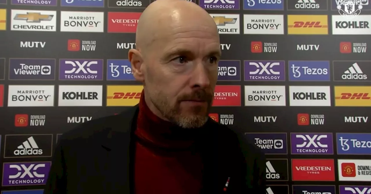 Erik ten Hag is set to repeat his Manchester United tactical ploy vs Man City