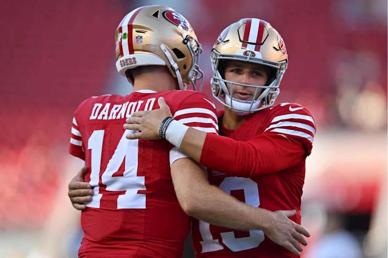 49ers’ Brock Purdy practicing again Friday, availability uncertain for Sunday