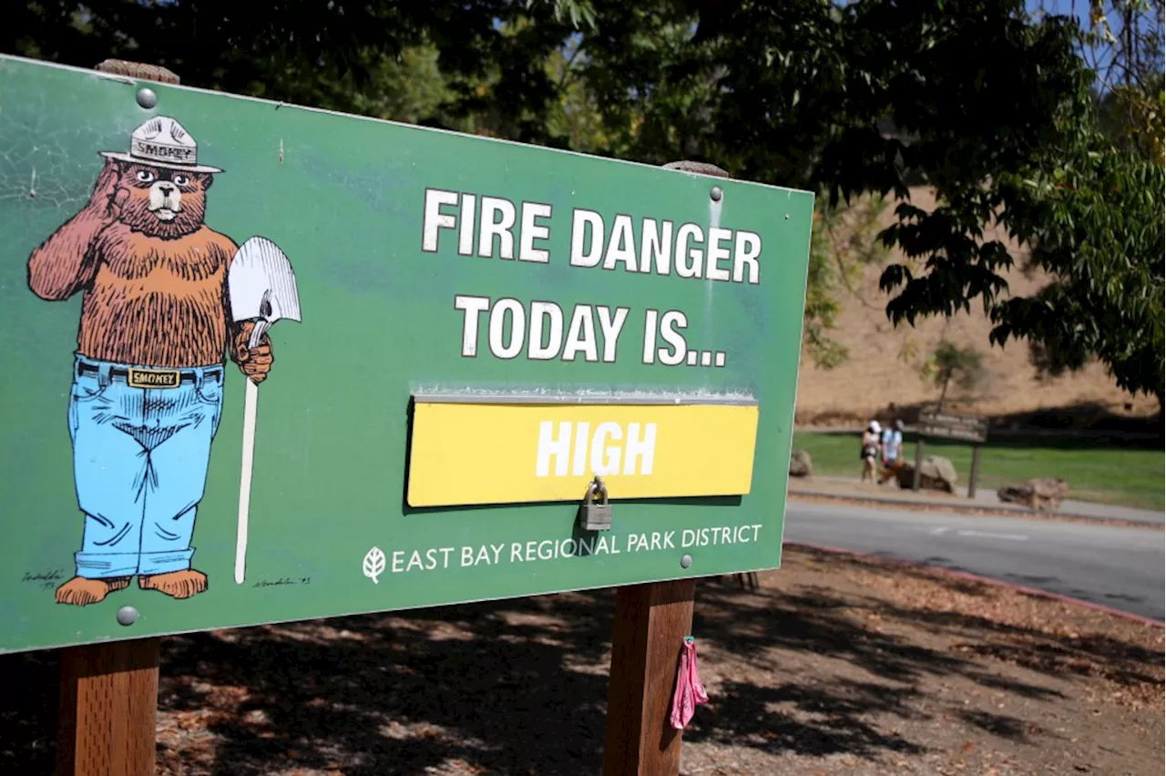 Dangerous fire conditions return to Bay Area amid weekend of heavy winds, dry air