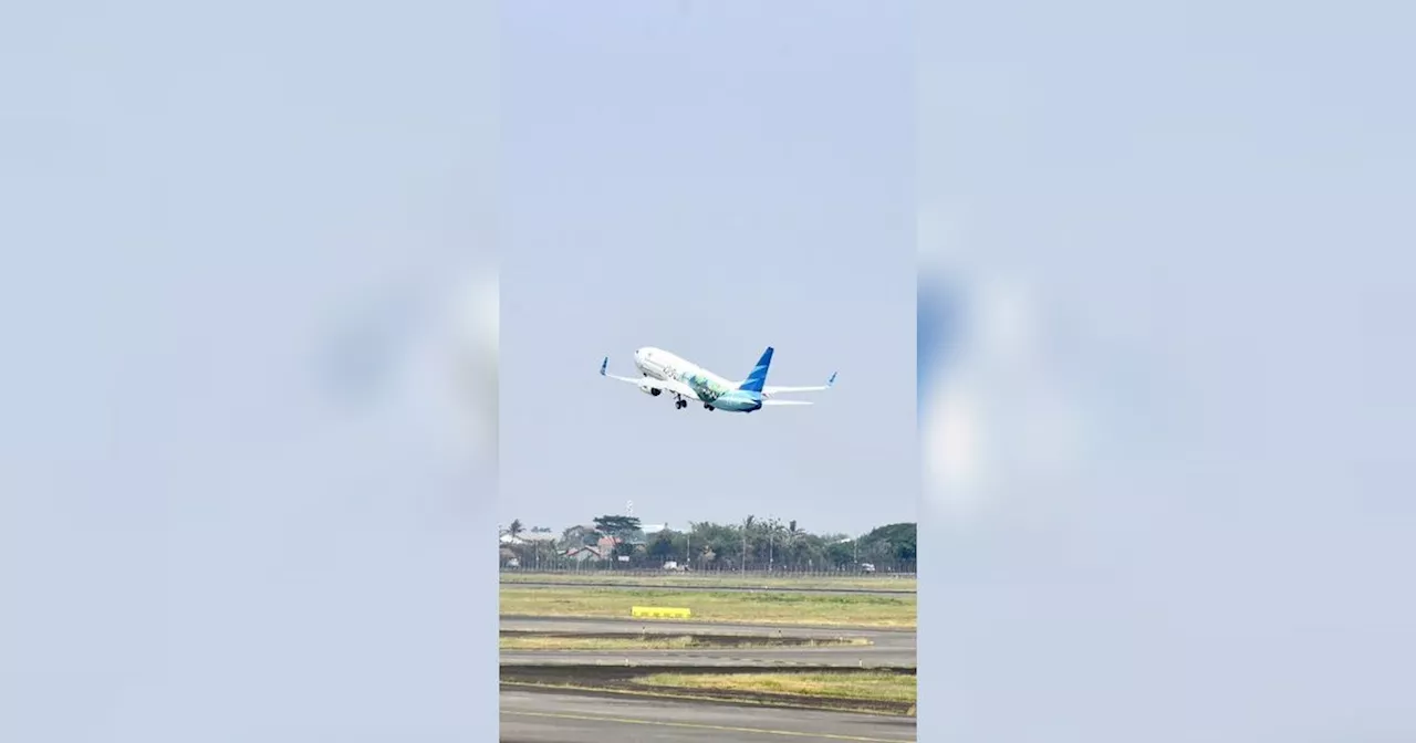 Garuda Indonesia Terbangkan Pesawat Komersial Pertama Pakai Bahan Bakar Campuran Sawit