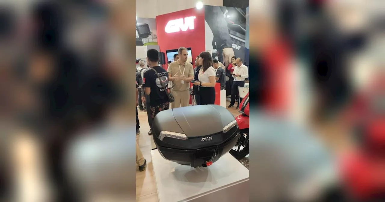 GIVI Rilis Boks Sepeda Motor Paten, Lebih Ringan tapi Kuat dan Nyaman