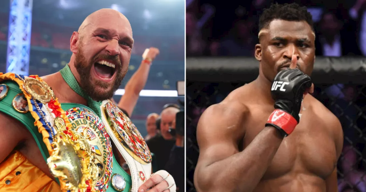 Tyson Fury will have tougher jobs sparring for Oleksandr Usyk fight than he will against Francis Ngannou