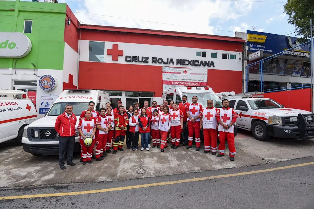 Cruz Roja Edomex envía 15 técnicos para apoyar a damnificados en Acapulco, Guerrero