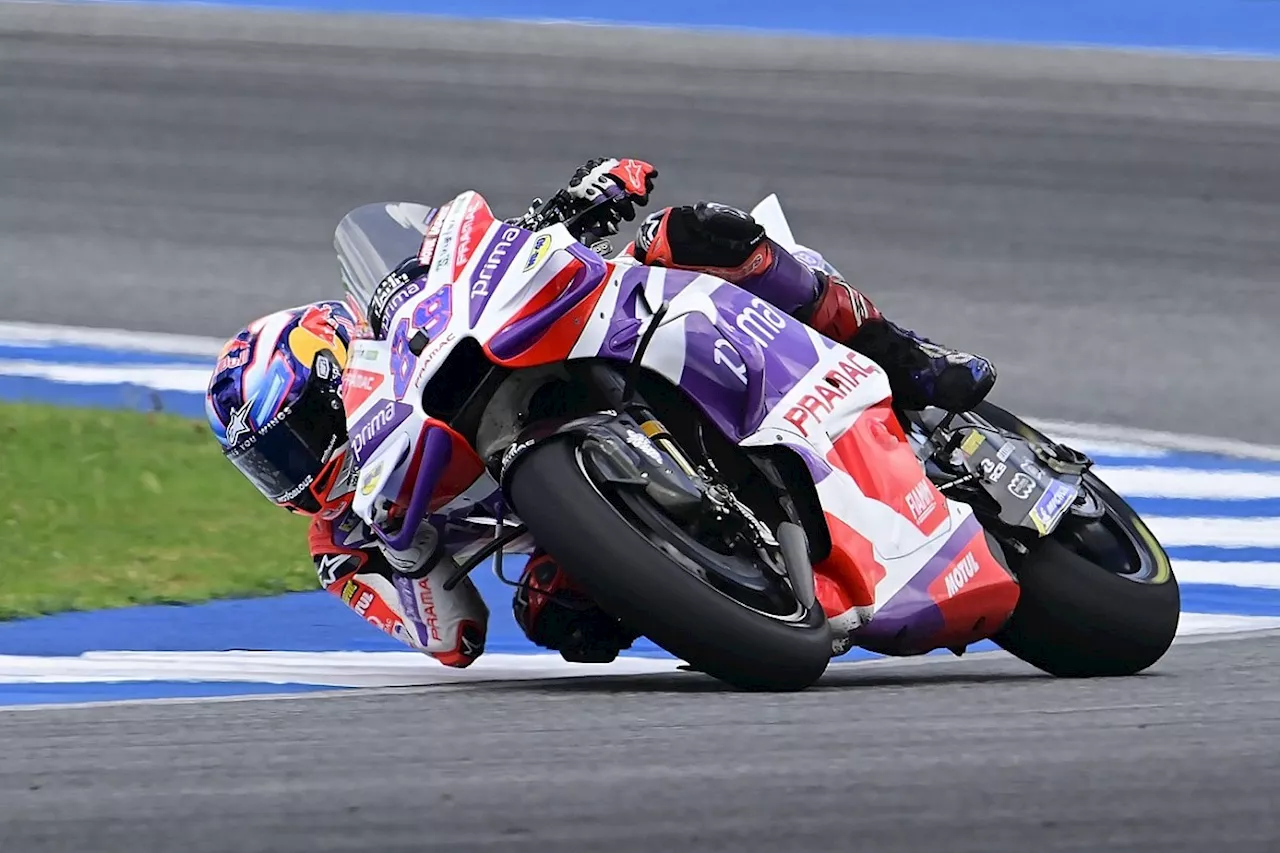 MotoGP Thailand GP: Martin tops tight second practice despite crash