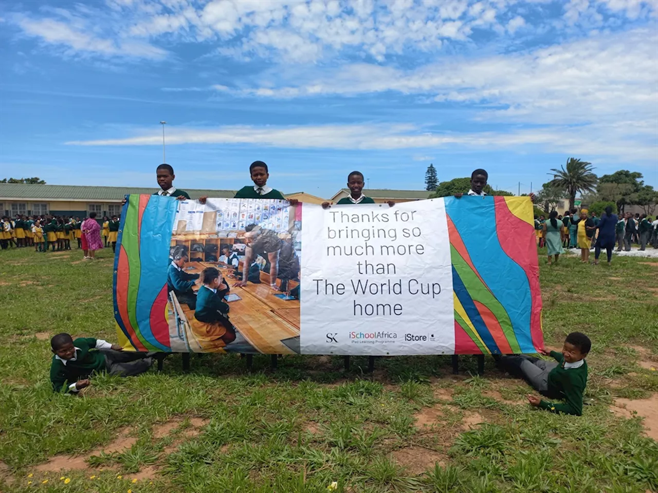  Rugby World Cup final: Excitement runs high at Siya Kolisi's primary school in Gqeberha