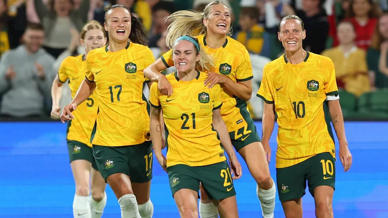 Sam Kerr stars as Matildas return home