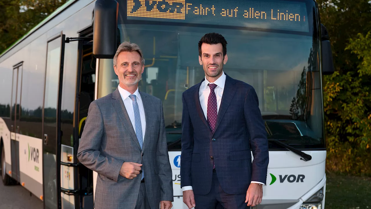 Regionalbusnetz: Neue Fahrpläne ab 3. November