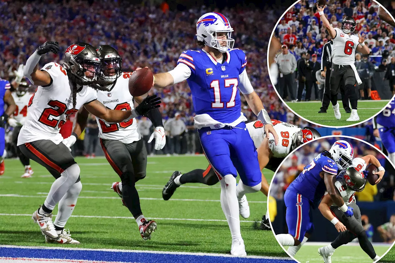 Bills survive late Buccaneers rally as last-second heave falls short