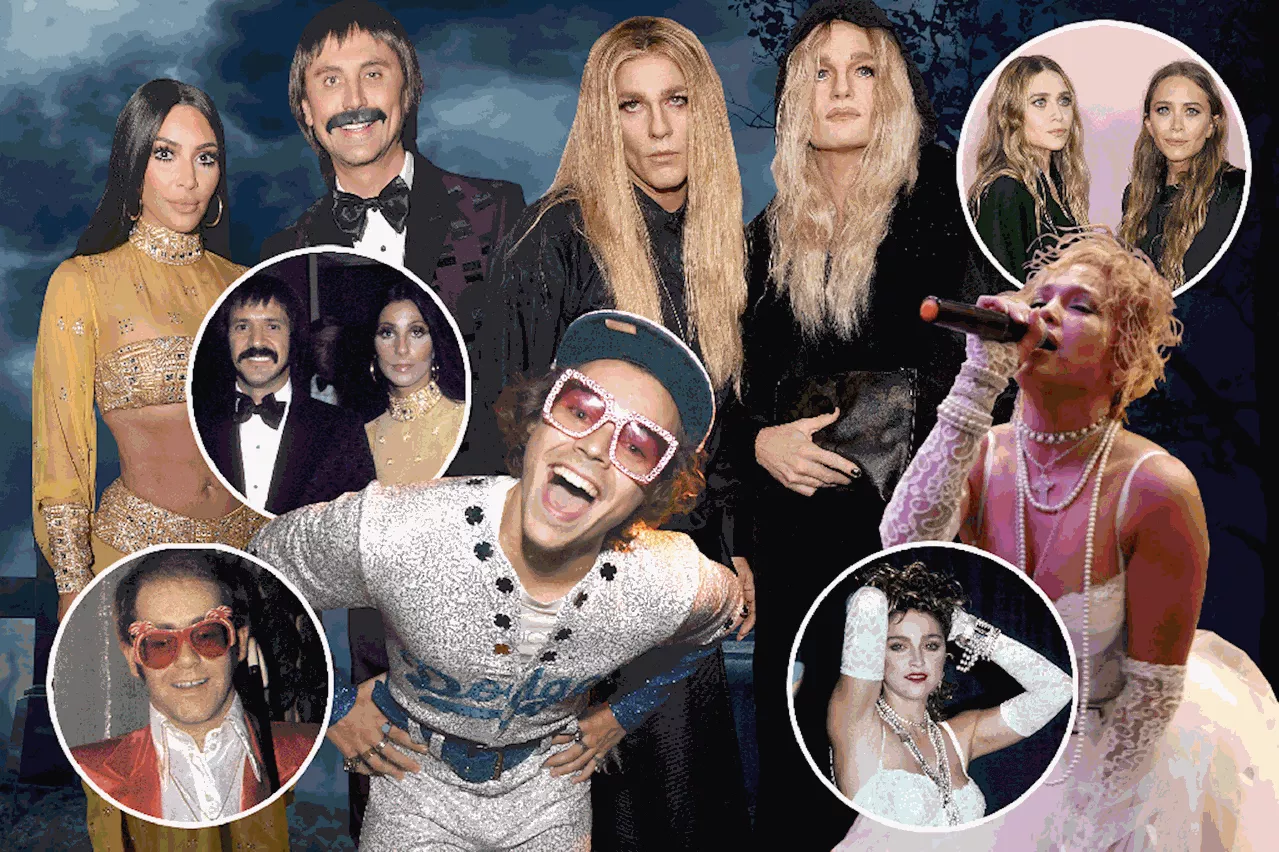 Celebrities perfectly dressed up as other celebs for Halloween: Harry Styles and more