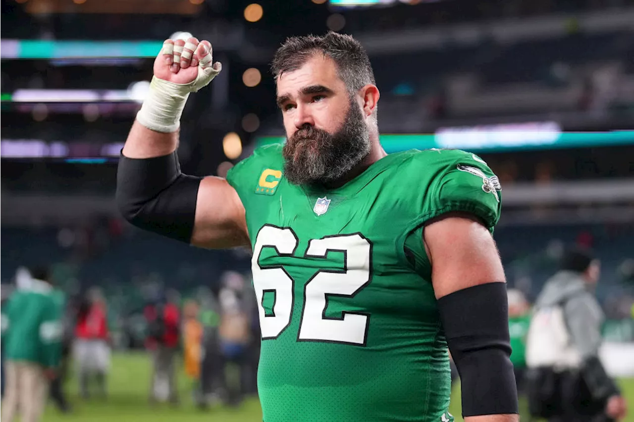 Eagles' Jason Kelce teases NFL retirement: 'Over pretty soon here'