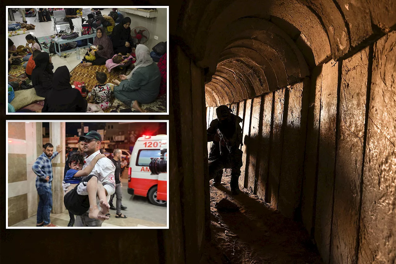 Israeli military claims Hamas has key tunnel network entrances under main hospital