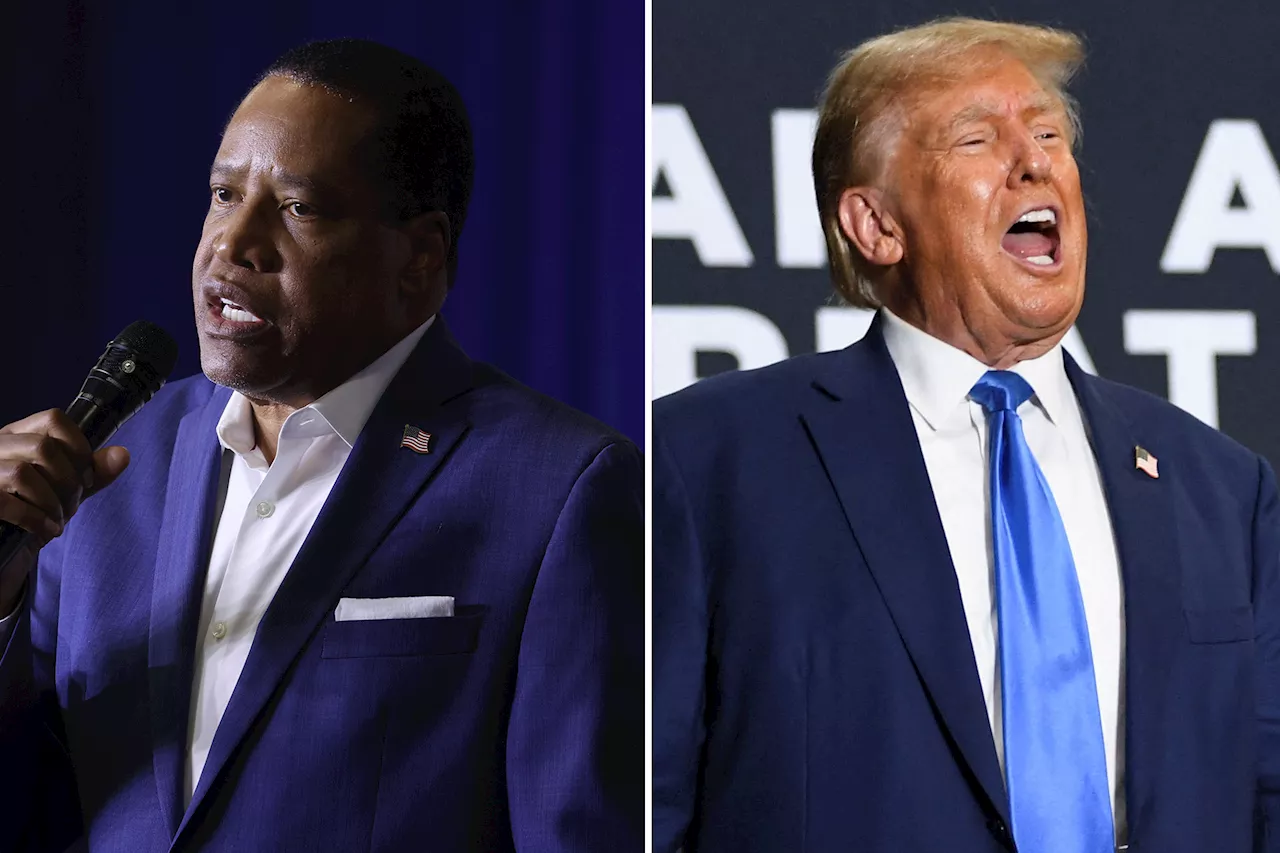 Larry Elder suspends 2024 presidential campaign, endorses Donald Trump