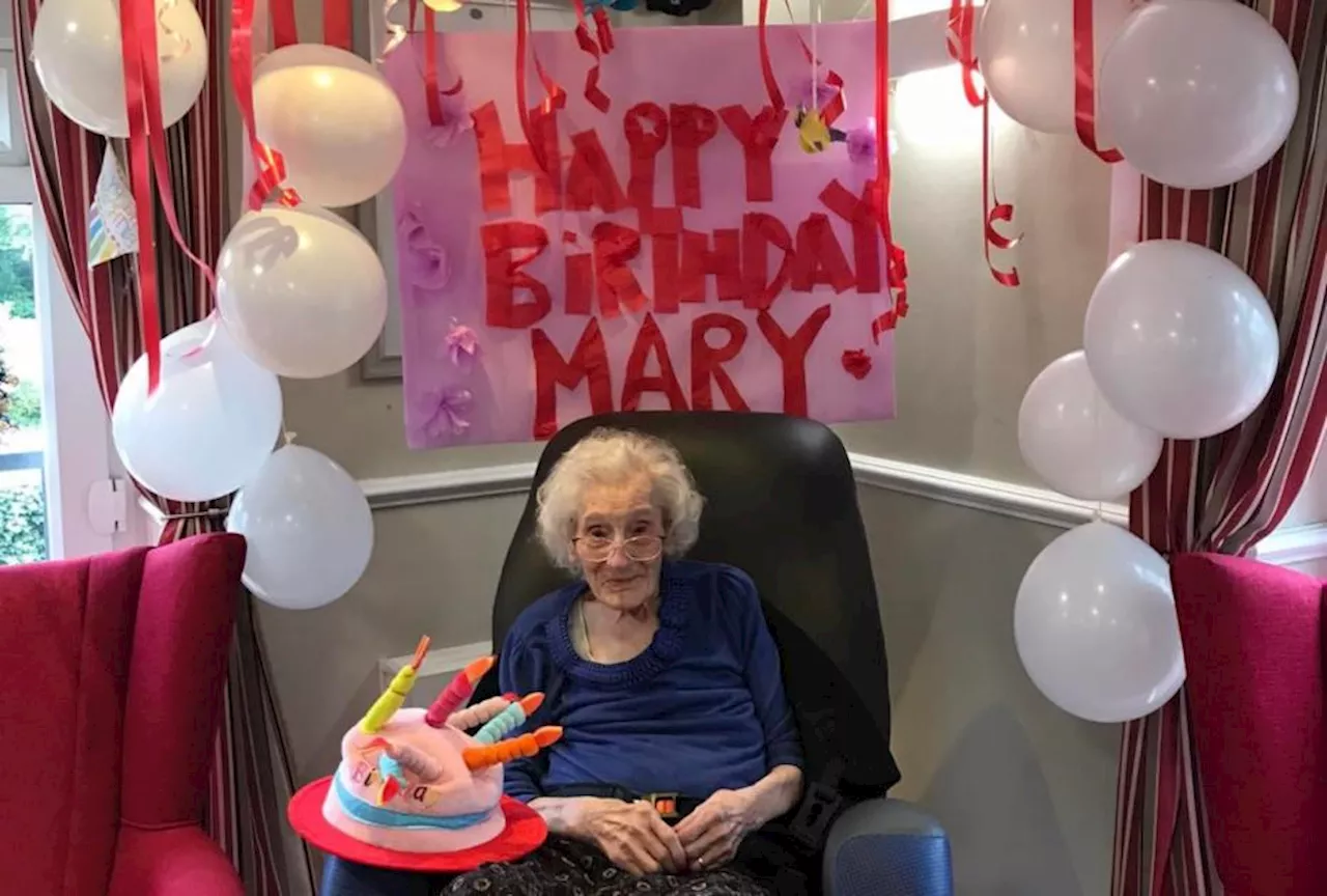 Watford care home resident celebrates 104th birthday