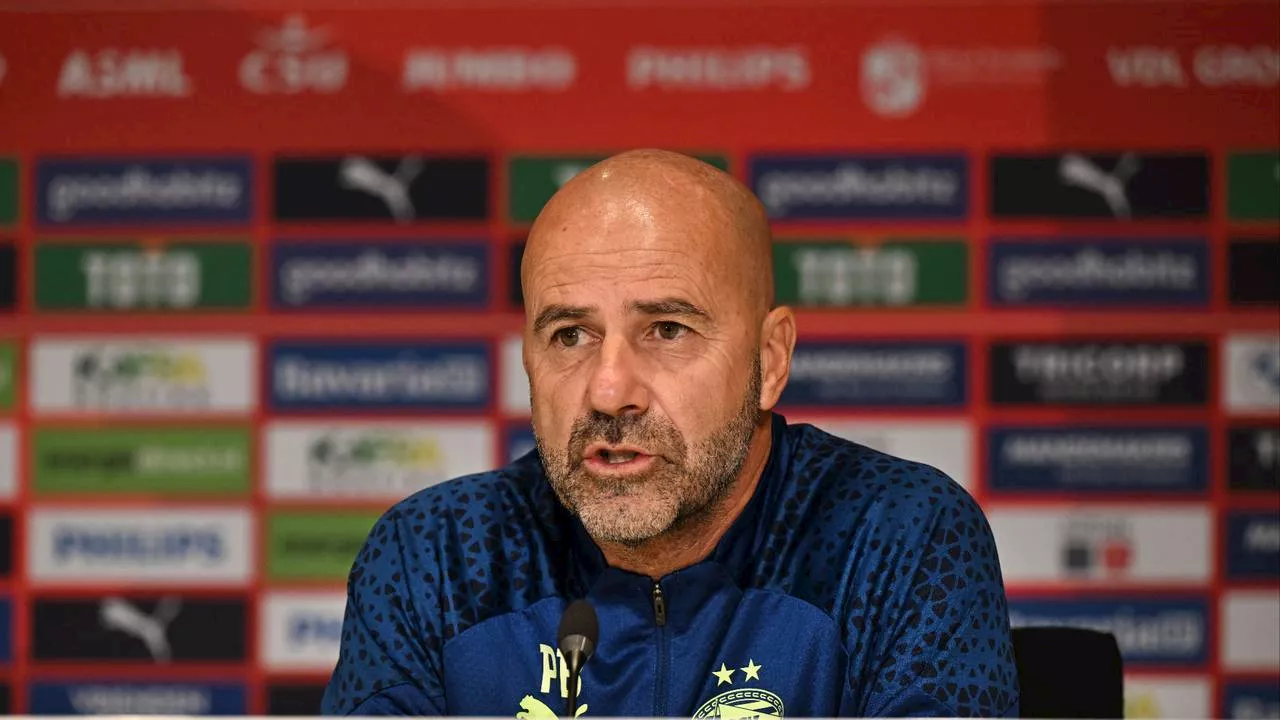 Bosz vindt PSV-Ajax nog steeds een topper: 'Ajax-spelers niet zo slecht'