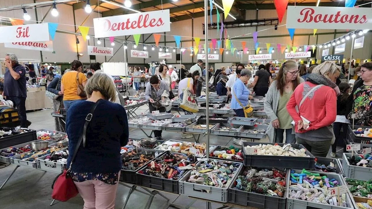 Un marché aux tissus itinérant investit le centre des expositions du Mans