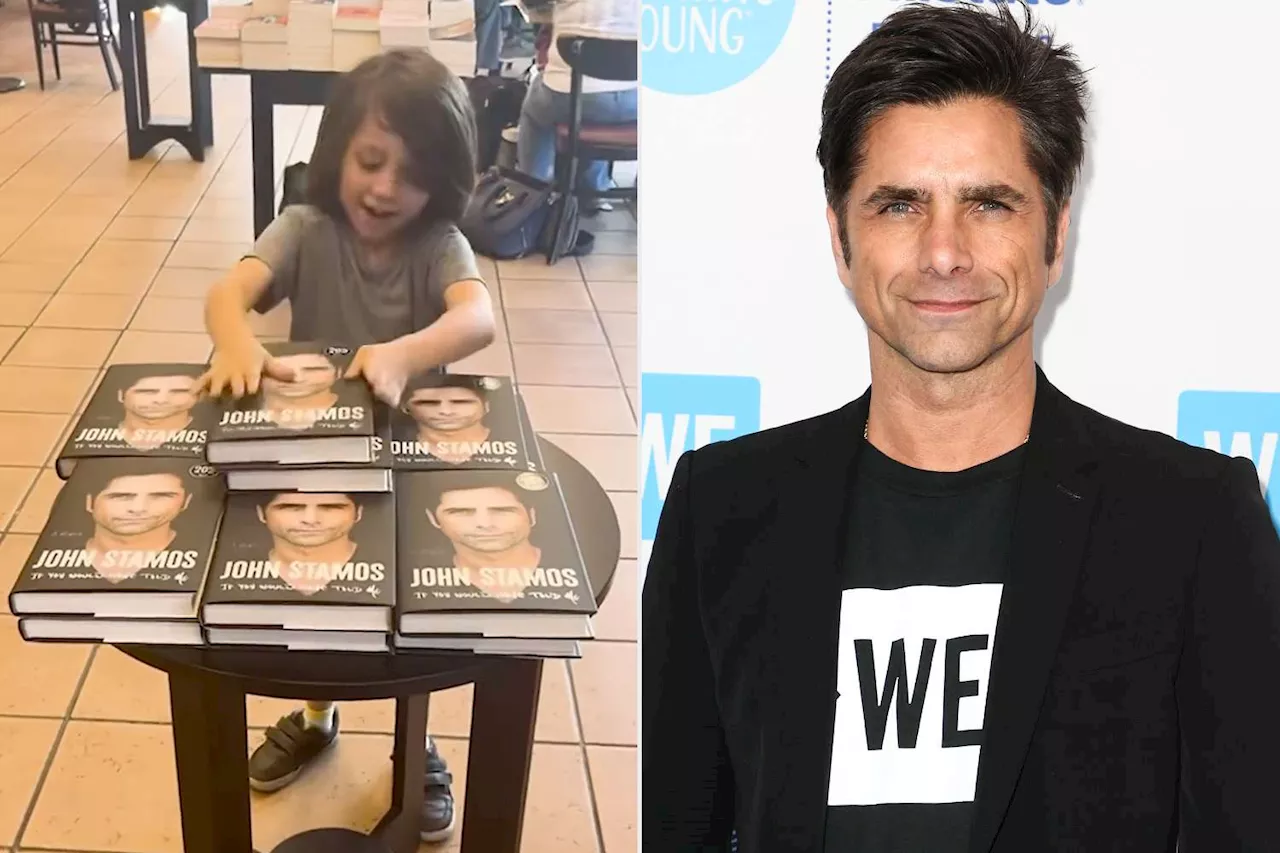 John Stamos' Son Billy Moves His Dad's Memoir to Front of Bookstore to 'Make It Easy' to Find: 'We're So Proud'