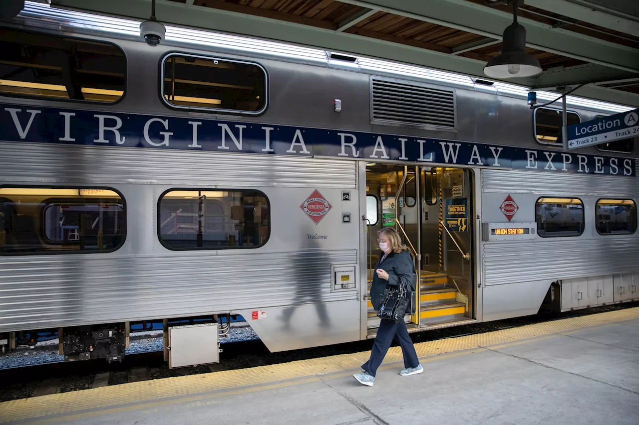 VRE plans new weekend service, fare increases next year