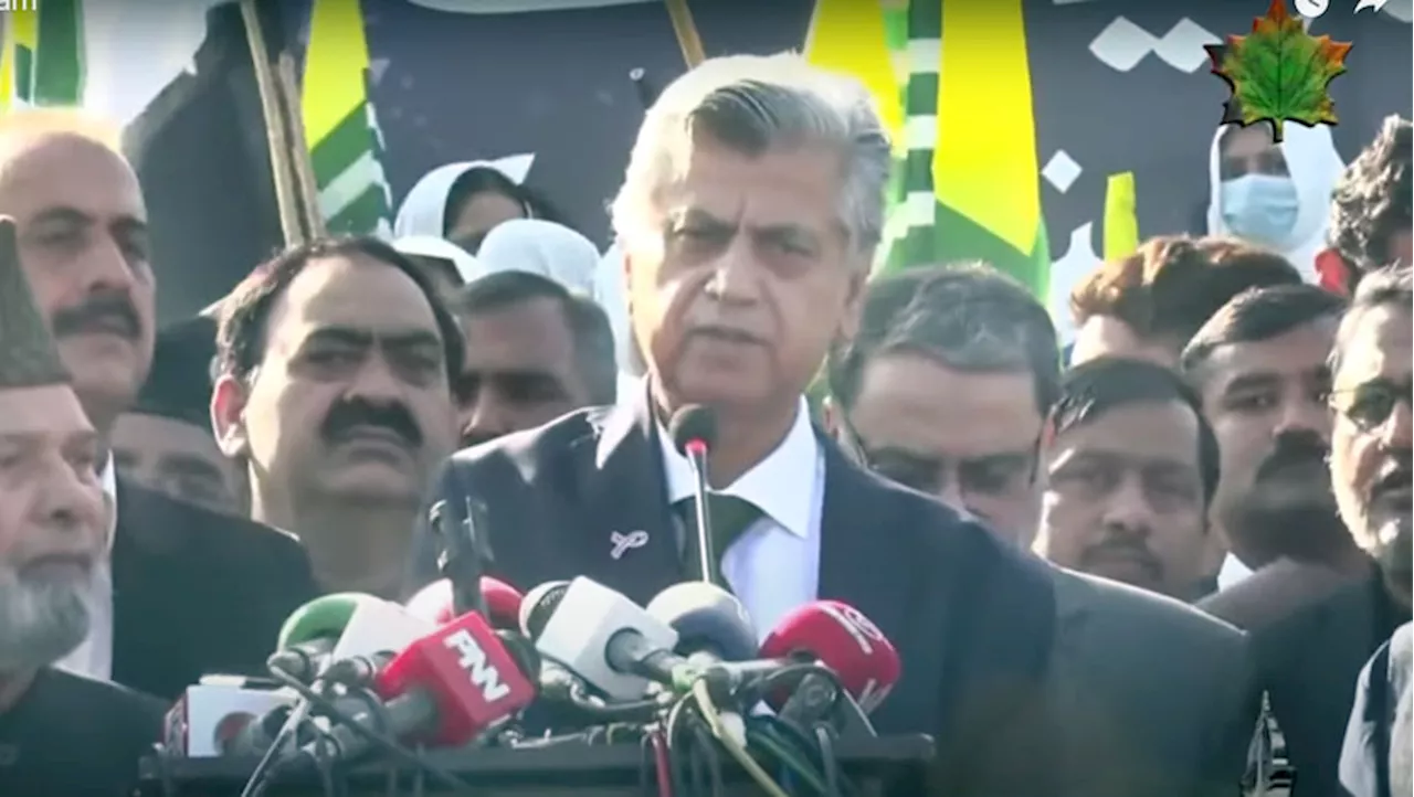 Kashmir Black Day: Information Minister Leads Walk In Islamabad To Mark The Day