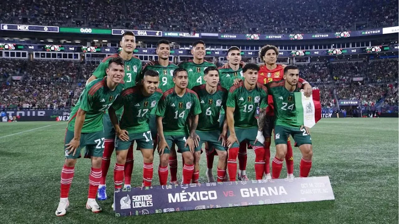 Selección Mexicana sigue siendo superada por Estados Unidos en el Ranking FIFA