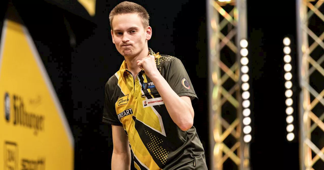 Darts-EM: Ricardo „Pikachu“ Pietreczko schlägt Europameister​