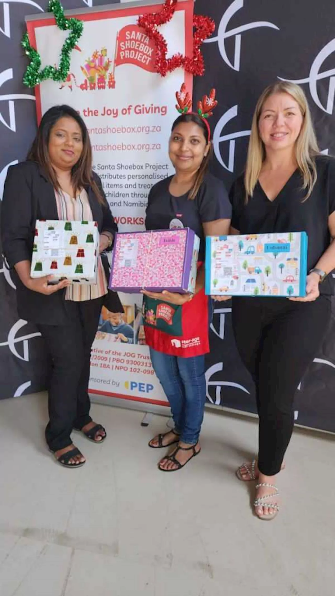 Gateway welcomes Santa Shoeboxes in a bid to spread more love this festive season