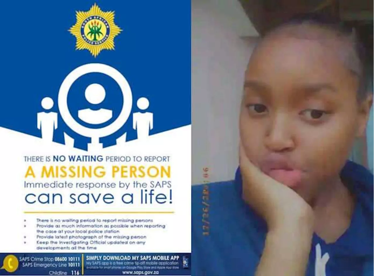 Missing teen sought by Pinetown FCS Unit