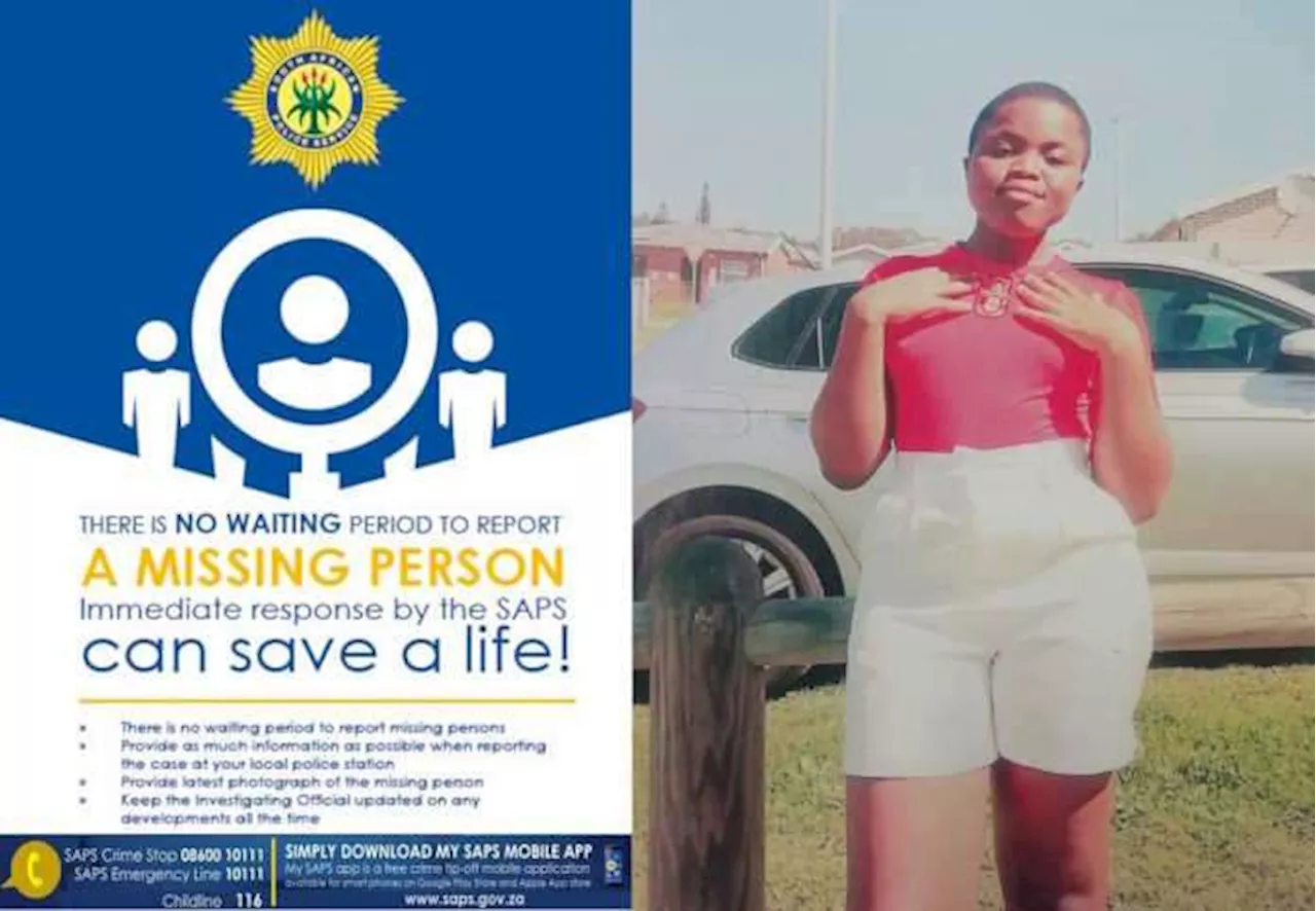 Police seek missing teenager: Gqeberha