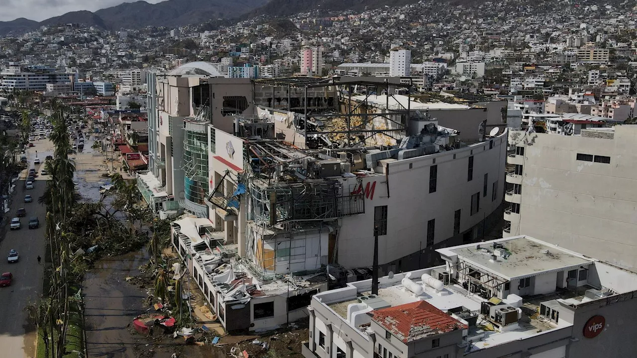 Hurricane Otis: Deadly 165mph storm carves multibillion-pound path of destruction through Acapulco in Mexico