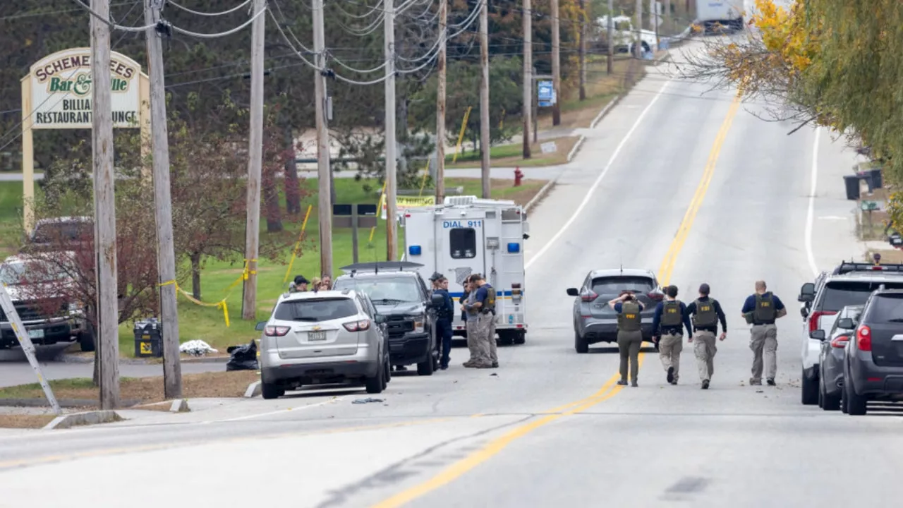 Maine lawmakers and authorities provide an update on search for suspected gunman