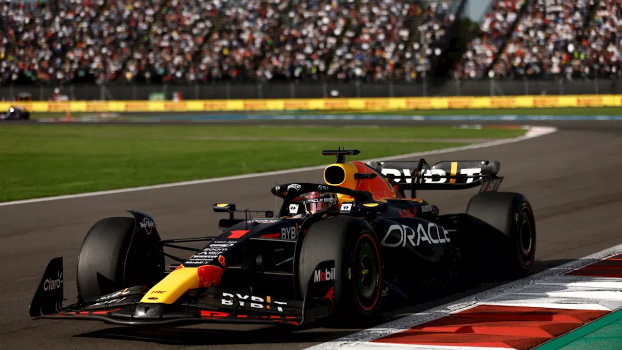 Mexico City GP: Max Verstappen tops tight Practice Two from Lando Norris