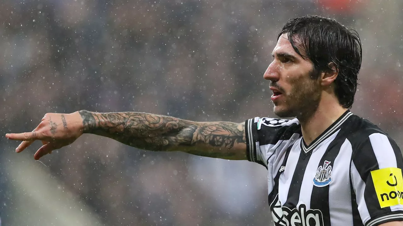 Sandro Tonali: Newcastle midfielder still available despite 10-month ban for breaching betting rules