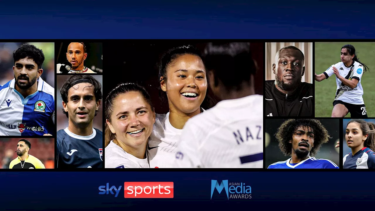 Sky Sports wins Diversity in Media Award at 2023 Asian Media Awards with commitment to British South Asians in Football highlighted