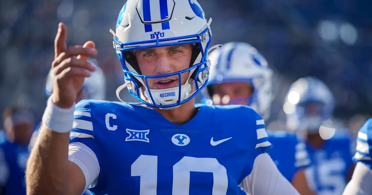 Quarterback Kedon Slovis is BYU’s leading man in more ways than one